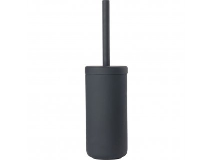 Toiletborstel met houder UME 39 cm, zwart, keramiek, Zone Denmark