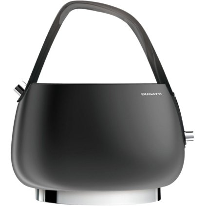 Waterkoker JACKIE 1,2 l, zwart, roestvrij staal, Bugatti