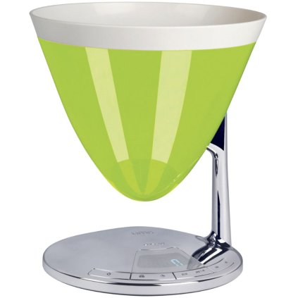 Keukenweegschaal UMA appelgroen, roestvrij staal, Bugatti