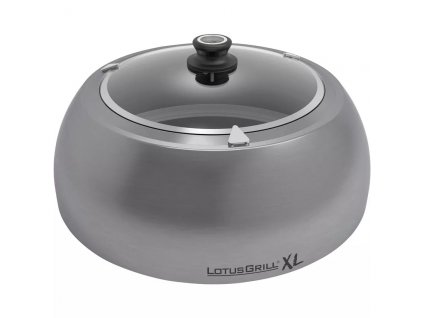 Grilldeksel LOTUSGRILL XL 43,5 cm, roestvrij staal, LotusGrill