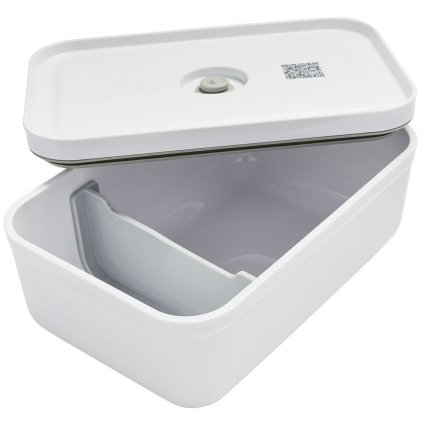 Lunchtrommel FRESH & SAVE L, met vacuüm-sluiting, 1,6 l, wit, kunststof, Zwilling