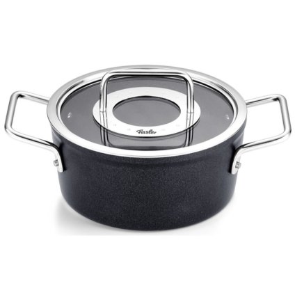 Braadpan ADAMANT 18 cm, zwart, aluminium, Fissler