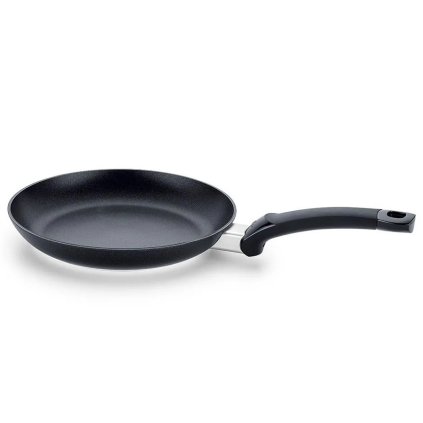 Universele koekenpan LEVITAL+ FLAT 24 cm, zwart, aluminium, Fissler