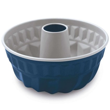 Bundt bakvorm XBAKE 23 cm, blauw, staal, Guardini
