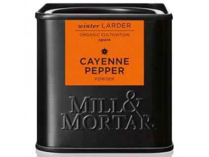 Biologische cayennepeper 45 g, Mill & Mortar