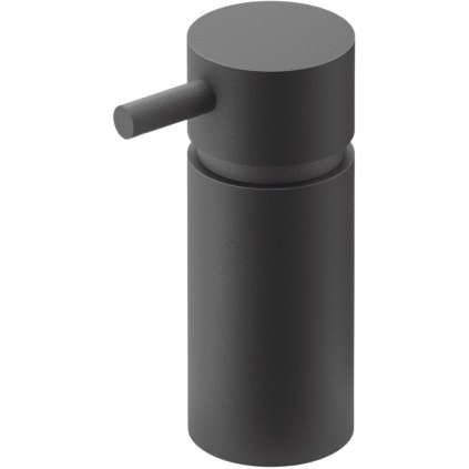 Zeepdispenser MANOLA 130 ml, zwart, roestvrij staal, Zack