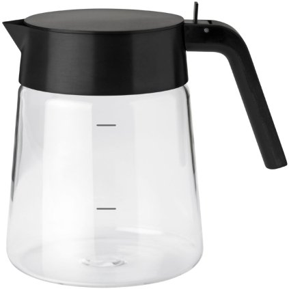 Schenkkan NOHR 1,2 l, zwart, glas, Stelton