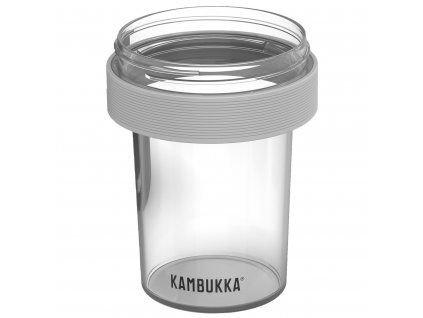 Magnetronbeker voor BORA voedselthermos 400 ml, grijs, tritan, Kambukka