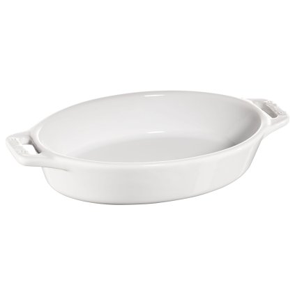 Ovenschaal 17 cm, wit, keramiek, Staub