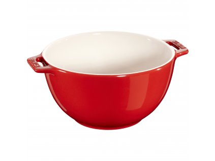 Slaschaal 1,4 l, rood, keramiek, Staub