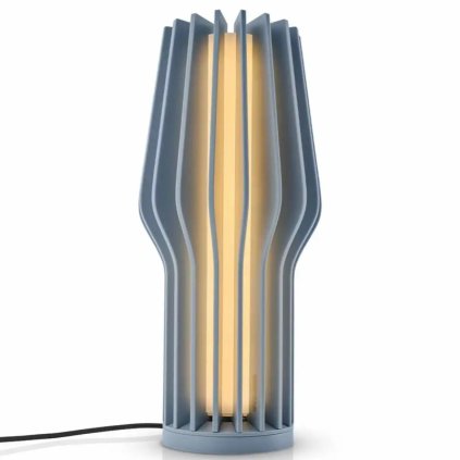 Draagbare tafellamp RADIANT 25 cm, LED, stofblauw, kunststof, Eva Solo