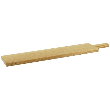 Snij- en serveerplank PURE 75 x 13,5 cm, eikenhout, Jack & Lucy