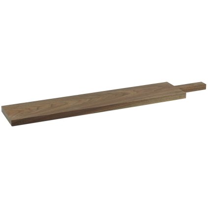 Snij- en serveerplank PURE 75 x 13,5 cm, walnoothout, Jack & Lucy
