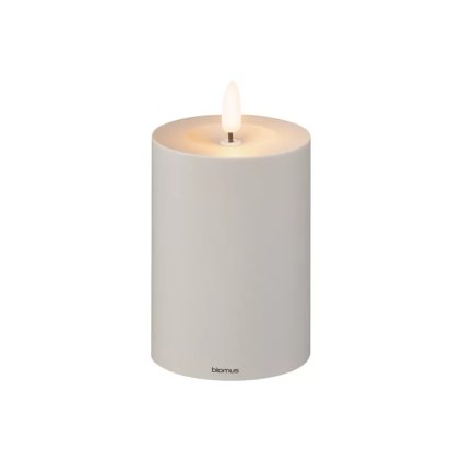 Bureaulamp NOCA 10 cm, LED, donkergrijs, kunststof, Blomus