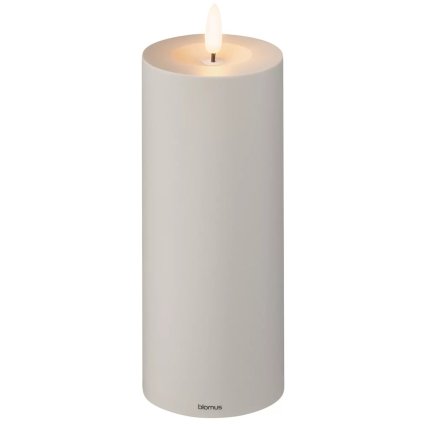Bureaulamp NOCA 25 cm, LED, donkergrijs, kunststof, Blomus