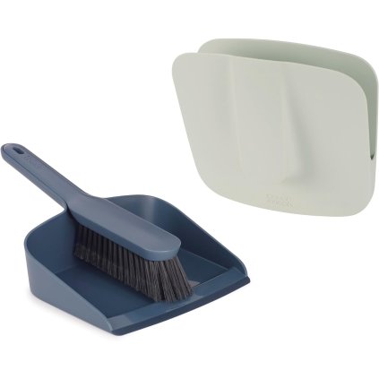 Stoffer en blik CLEANSTORE 65001 blauw, kunststof, Joseph Joseph
