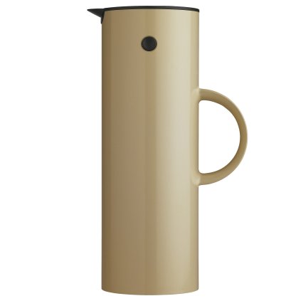 Thermoskan EM77 1 l, warm zand, plastic, Stelton