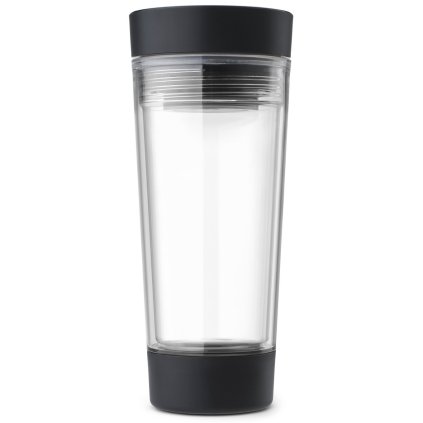 Reisbeker MAKE & TAKE 360 ml, donkergrijs, kunststof, Brabantia