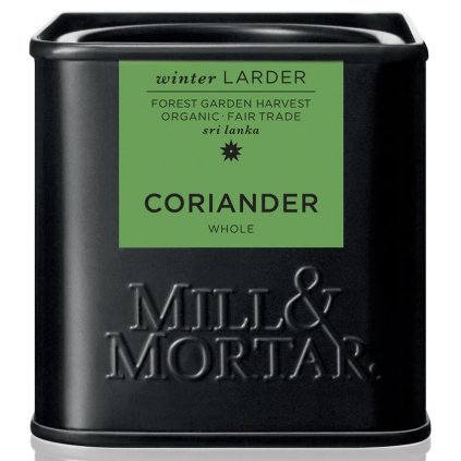 Biologisch korianderzaad 35 g, heel, Mill & Mortar