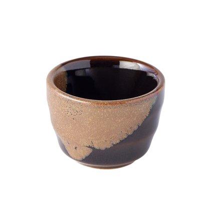 212577 salek na sake 30 ml hneda cerna keramika mij