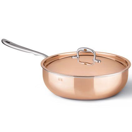 Sauteerpan CON KLASSE 24 cm, koper, Ruffoni