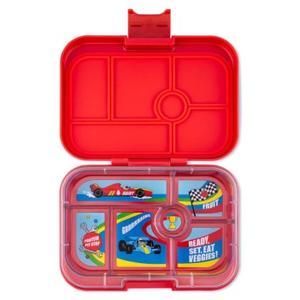Lunchtrommel ORIGINAL 6 625 ml, raceauto's / raceauto's, plastic, Yumbox