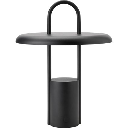 Draagbare tafellamp PIER 25 cm, LED, zwart, Stelton