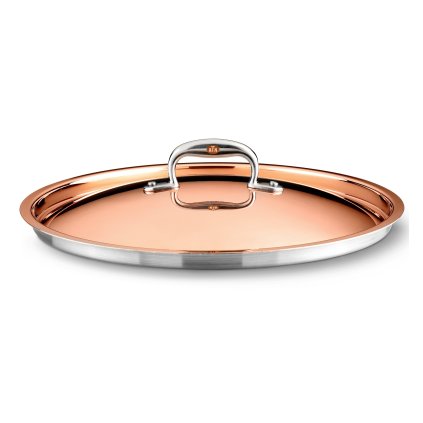 Deksel CON CLASSE 24 cm, koper, Ruffoni