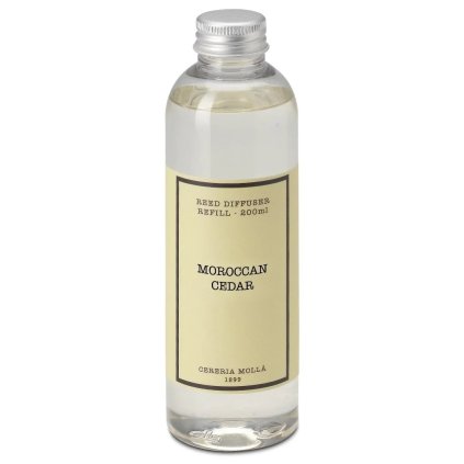Navulling geurstokjes MOROCCAN CEDAR 200 ml, Cereria Mollá