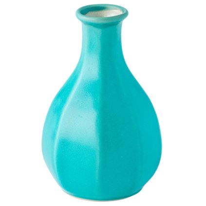 Sake-fles AQUA, blauw, keramiek, MIJ