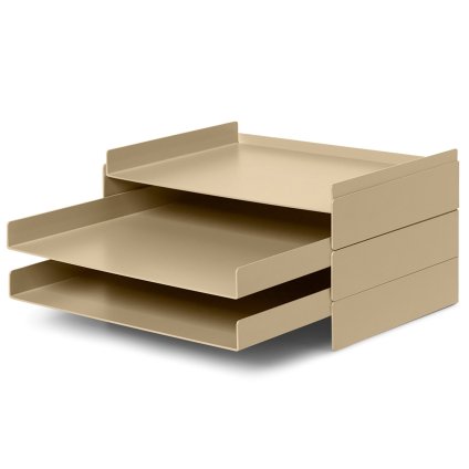 Bureau-organizer 2X2 28 cm, kasjmier, ijzer, stevig LIVING