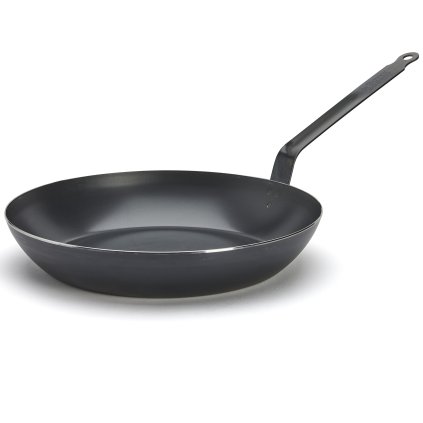 Universele koekenpan BLUE CARBON 32 cm, blauw staal, de Buyer