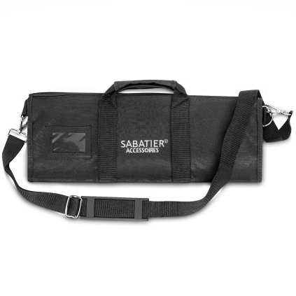 Messen transporttas 52 cm, zwart, nylon, Lion Sabatier