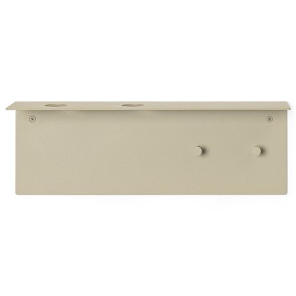 Badkamerplank DORA 35 cm, kasjmier, roestvrij staal, stevig LIVING