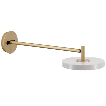 wandlamp ASTERIA 15 cm, grijs, aluminum, Omvang