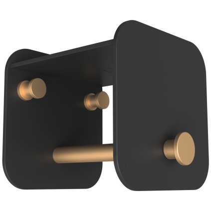 Ophanghaak HANG DAAR 10 cm, zwart, staal, Umage