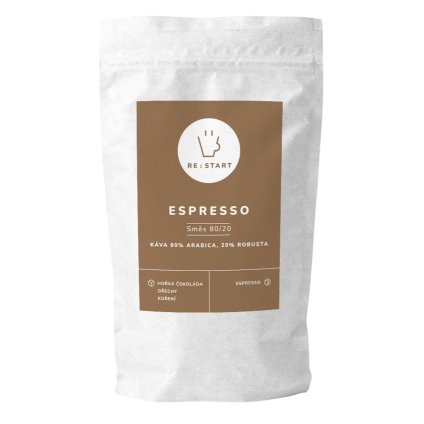 216560 zrnkova kava espresso 80 20 250 g re start
