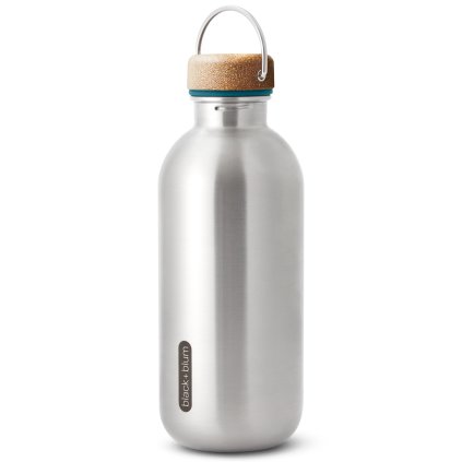 218447 lahev na vodu 600 ml morska nerezova ocel black blum