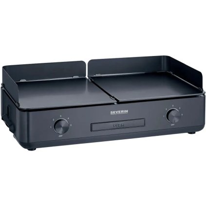 218768 elektricky stolni gril pg 8569 suave plancha cerna severin