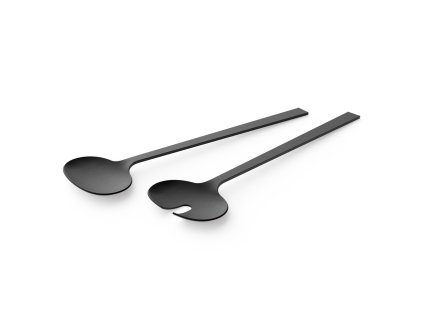 222642 salatove nacini lenora 30 cm sada 2 ks cerna nerezova ocel zack