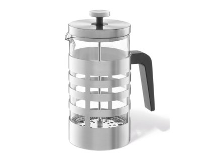 222675 french press kavovar segos 1 l stribrna nerezova ocel sklo zack
