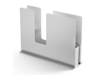 222699 drzak na ubrousky linu 18 cm stribrna nerezova ocel zack