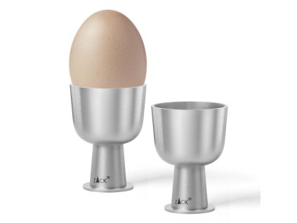 222765 kalisek na vejce bevo 6 cm sada 2 ks stribrna nerezova ocel zack