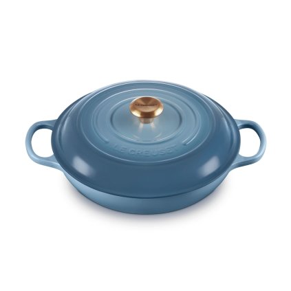 224088 kastrol signature 30 cm 3 5 l chambray litina le creuset