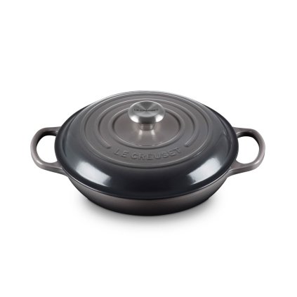 223713 kastrol signature 26 cm 2 2 l flint litina le creuset