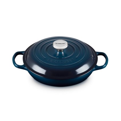 223770 kastrol signature 26 cm 2 2 l nuit litina le creuset