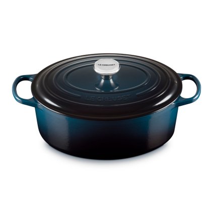 223776 kastrol signature 31 cm 6 3 l ovalny nuit litina le creuset