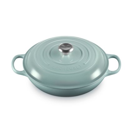 223608 kastrol signature 30 cm 3 5 l sea salt litina le creuset
