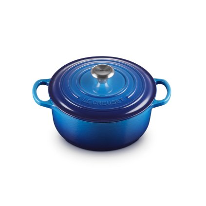224862 kastrol signature 20 cm 2 4 l azure litina le creuset
