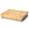 Snijplank LOG 48 x 36 x 7,3 cm, bruin, acaciahout, Continenta